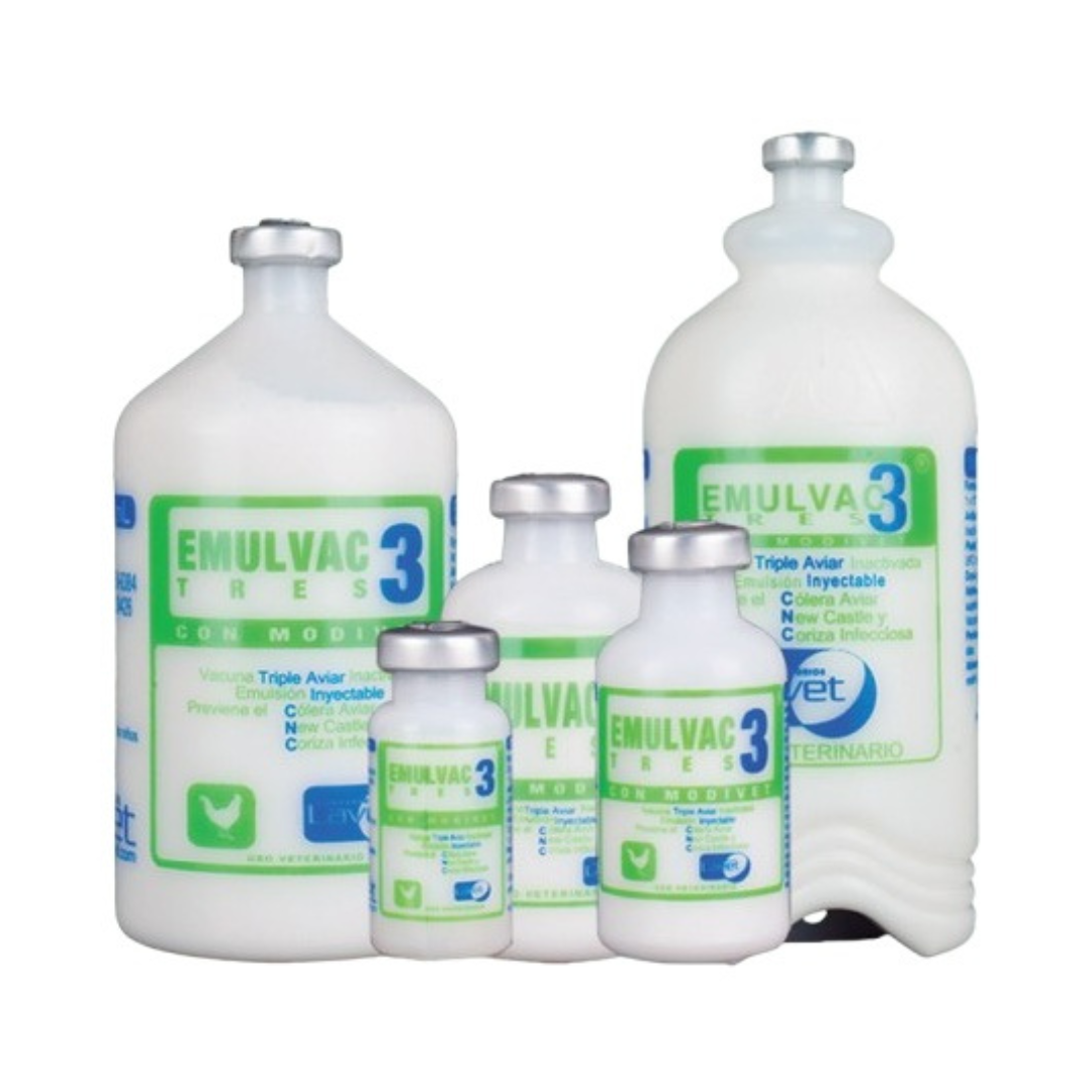 EMULVAC TRIPLE AVIAR INYECTADA LAVET