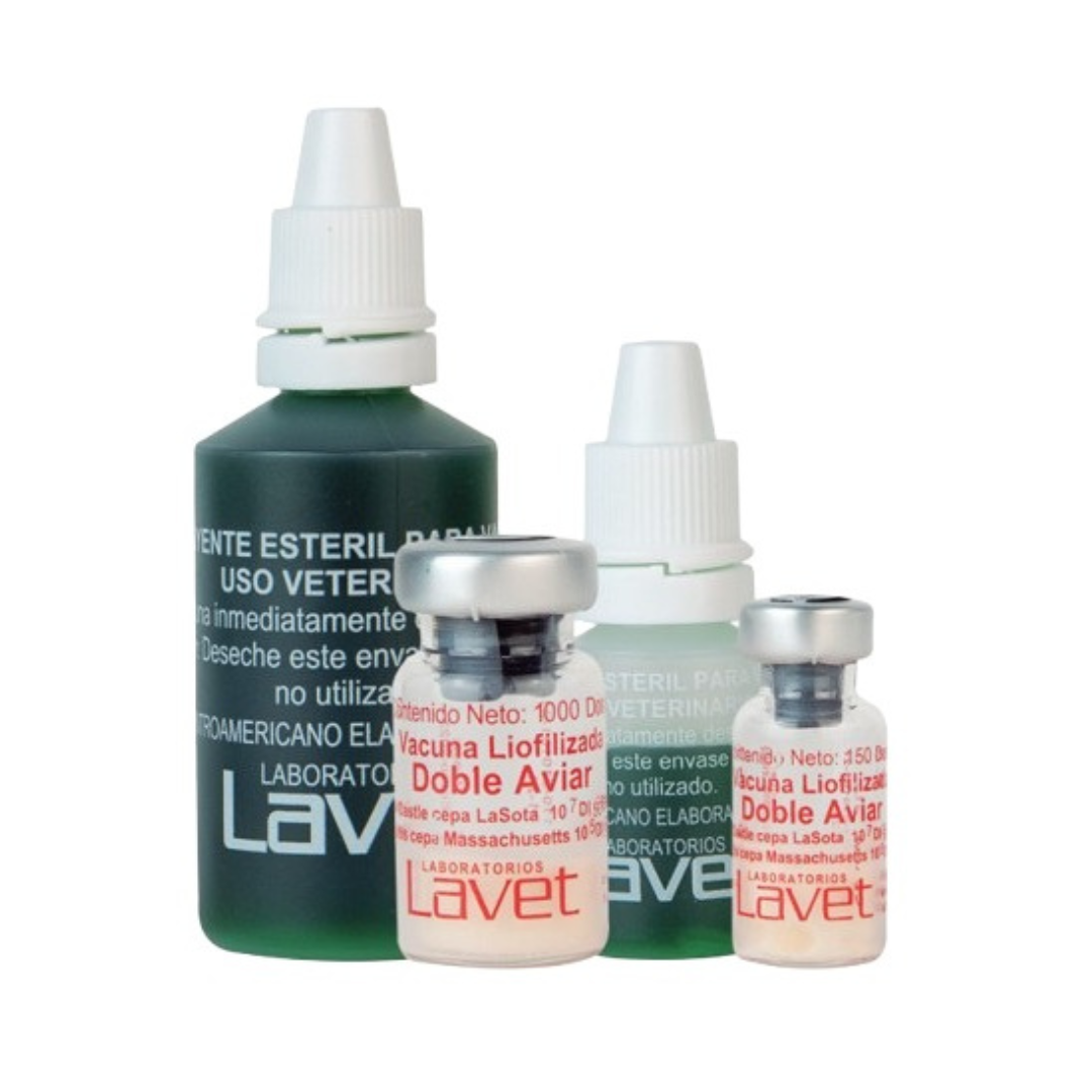 VACUNA DOBLE AVIAR OCULAR LAVET